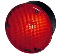 HELLA 2NE 964 169-027 Rear Fog Light - 12/24V - Round - mounting/Fitting - Lens Colour: Red - left/right