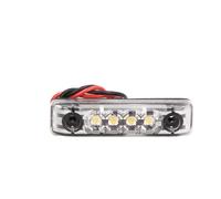 HELLA VALUEFIT 2PG 357 010-121 Position Light - LED - 24V | Fitting/Screw Connection - Lens Colour: Crystal clear - LED colour: Yellow - Front - Quantity: 1