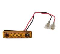 HELLA VALUEFIT 2PS 357 010-001 Side Marker Light - LED - 12V - Screw Connection/mounting - Lens Colour: Yellow - Cable: 150mm - left/right - Quantity: 1