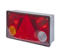 HELLA 2VP 340 400-151 Rearlight - Bulb - mounting/Bolted - Lens Colour: Multi-coloured - Plug: Blade Terminal - left - Quantity: 1
