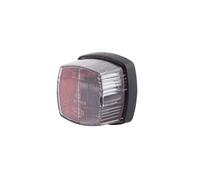 Hella 883 Red White Clear Square Side Marker Light Lamp Sprite Ace Caravan