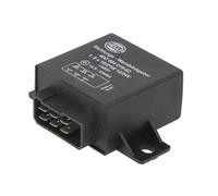 HELLA 4DZ 004 019-021 Flasher Unit - 12/24V - 6-pin connector - mounting - Electronic - with holder