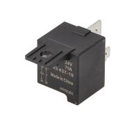 HELLA 4RA 003 437-191 Relay, main current - 24V - 4-pin connector - Normally Open Contact