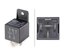 HELLA 4RD 933 332-361 Relay, main current - 12V - 5-pin connector - Changeover Contact - with holder