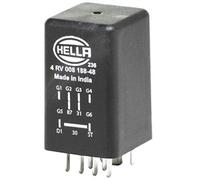 HELLA 4RV 008 188-481 Control Unit, glow plug system - 12V - 9-pin connector - after-glow capable - Number of Cylinders: 4