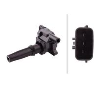 Hella Ignition Coil 5DA 193 175-531 Flush-Fitting Pencil