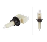 HELLA 6DD 008 622-621 Brake Light Switch - 12V - 2-pin connector - Bolted - Normally Closed Contact - Electric - Housing Colour: White
