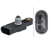 HELLA 6PP 009 403-251 Intake manifold pressure sensor