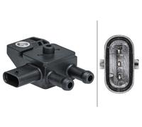 Fits HELLA 6PP009 403-421 Sensor, exhaust pressure 6PP009 403-421 Exhaust fumes