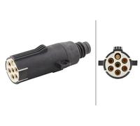 Fits HELLA 8JA 008 084-011 Uniw plug. SCHMITZ CARGOBULL