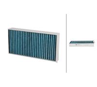Fits HELLA 8ZC 366 121-091 cabin carbon filter. antibacterial. BMW, MINI
