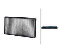 Fits HELLA 8ZC 366 121-931 cabin carbon filter. antibacterial. BMW
