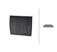 Fits HELLA 8ZC 366 122-401 cabin carbon filter. antibacterial. FORD, VOLVO