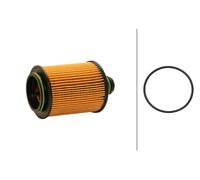 HELLA 8ZO 366 100-421 Oil filter