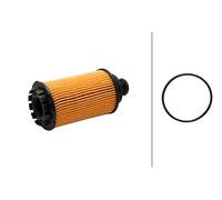 HELLA 8ZO 366 102-491 Oil filter