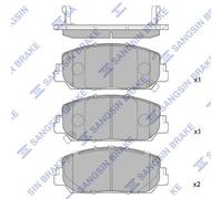 Fits HI-Q SP1789HQ Brake Pad Set, disc brake SP1789HQ Brake pads set ⭐UK Stock⭐