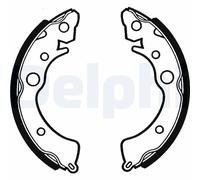 FITS HONDA CIVIC SALOON 1300 S BRAKE SHOE SET LS1288 DELPHI