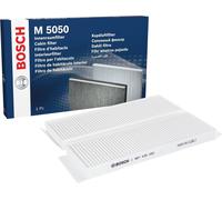 Bosch M5050 Standard Cabin Filter, Replacement Filters - Filters Pollen and Dust for Cleaner Air Inside the Vehicle Set of 2 Filters