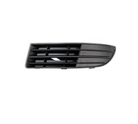Fits in V-W Polo 2005-2009 Front Bumper Fog Light Lamp Grille Cover Without Hole Left Passenger Near Side