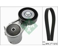 Multi-ribbed V-belt kit 529 0008 10 INA for OPEL ASTRA G Hatchback ASTRA G Coupe