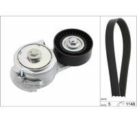 Multi-ribbed V-belt kit 529 0013 10 INA for FIAT ALFA ROMEO OPEL ABARTH FORD