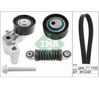 VRIBBED BELT SET 529 0097 10 FOR PEUGEOT PARTNER/Platform/Chassis/FURGON/Box 306