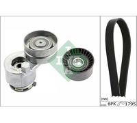 Fits INA 529 0124 10 V-Ribbed Belt Set