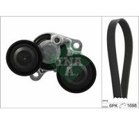 Multi-ribbed V-belt kit 529 0206 10 INA for BMW X3 5 5 Touring 6 Convertible X5