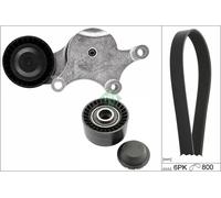 Multi-ribbed V-belt kit 529 0213 10 INA for FORD CITROËN PEUGEOT MAZDA VOLVO