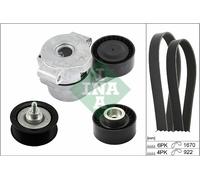 Drive Belt Kit fits CITROEN RELAY 2.2D 2006 on Set INA 16080248 1608024880 New