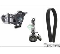 INA Water Pump & V-Ribbed Belt Kit 529 0336 30 – For Chevrolet/Opel Astra J/GTC 1.4L