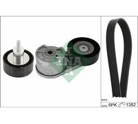 Drive Belt Kit fits FORD TRANSIT V363 2.0D 2019 on Set INA 1011696 1316337 New