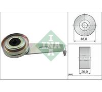 Fits INA 531 0097 10 TENSIONER PULLEY, V-RIBBED BELT DE Stock