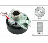 Fits INA 531 0525 30 TENSIONER PULLEY, TIMING BELT DE Stock