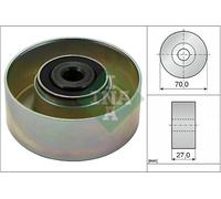 Fits INA 532 0214 10 DEFLECTION/GUIDE PULLEY, V-RIBBED BELT DE Stock