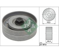 Fits INA 532 0402 30 DEFLECTION/GUIDE PULLEY, V-RIBBED BELT DE Stock