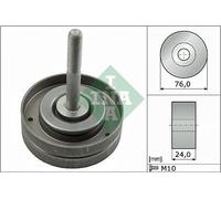Fits INA 532 0500 10 DEFLECTION/GUIDE PULLEY, V-RIBBED BELT DE Stock