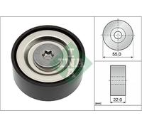 Fits INA 532 0720 10 Deflection/Guide Pulley, V-ribbed belt DE stock