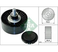 Fits INA 532 0751 10 DEFLECTION/GUIDE PULLEY, V-RIBBED BELT DE Stock