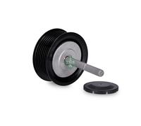 Aux Belt Idler Pulley fits PORSCHE PANAMERA 970 4.8 09 to 15 Guide Deflection