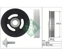 INA 544 0104 20 Belt Pulley Set, crankshaft