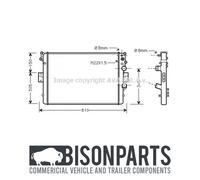 "FITS IVECO DAILY (05/1999 - 07/2007) RADIATOR AVA-IVA2049