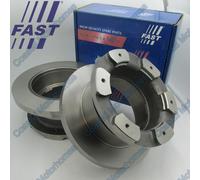 Fits Iveco Daily III 2x Rear Brake Discs 65C (1997-2007) 7182874, 42471150