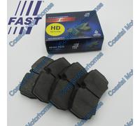 Fits Iveco Daily III-IV-V-VI Rear Brake Pads Set HD Without Wear Sensors (97-On)