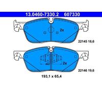FITS JAGUAR E-PACE 2.0 P200 AWD BRAKE PAD SET, DISC BRAKE 13046073302 ATE