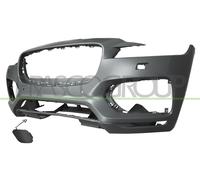 Fits Jaguar F-Pace Front Bumper Primed W/APA/PDC & Headlight Wash S&R-Sport 16-