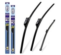 Fits Jaguar F-Pace 2015-onwards Set of 3 Windscreen Wiper Blades alca Germany Super Flat Front Rear 26"19"12" TL ASF2619TL13X