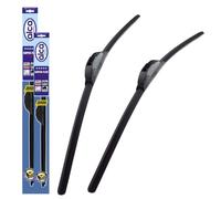 Fits Jaguar XK Models 2006 To 2021 Alca Germany Super Flat Wiper Blades Front Replacement ASF2121H