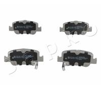 Brake pads Rear Axle 51220 JAPKO for TOYOTA AURIS COROLLA Saloon AURIS Estate