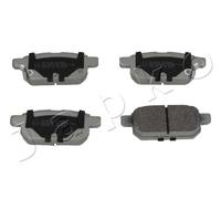 Fits JAPKO 51801 BRAKE PAD SET, DISC BRAKE